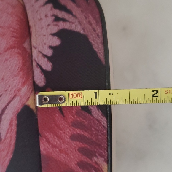 Ted Baker Floral Platform Mule Block Heels Women's Size 41 10.5 11 - Picture 9 of 10